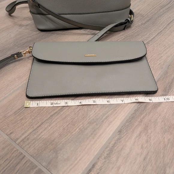 Lovevook Gray Crossbody Bag & Clutch - Picture 13 of 14